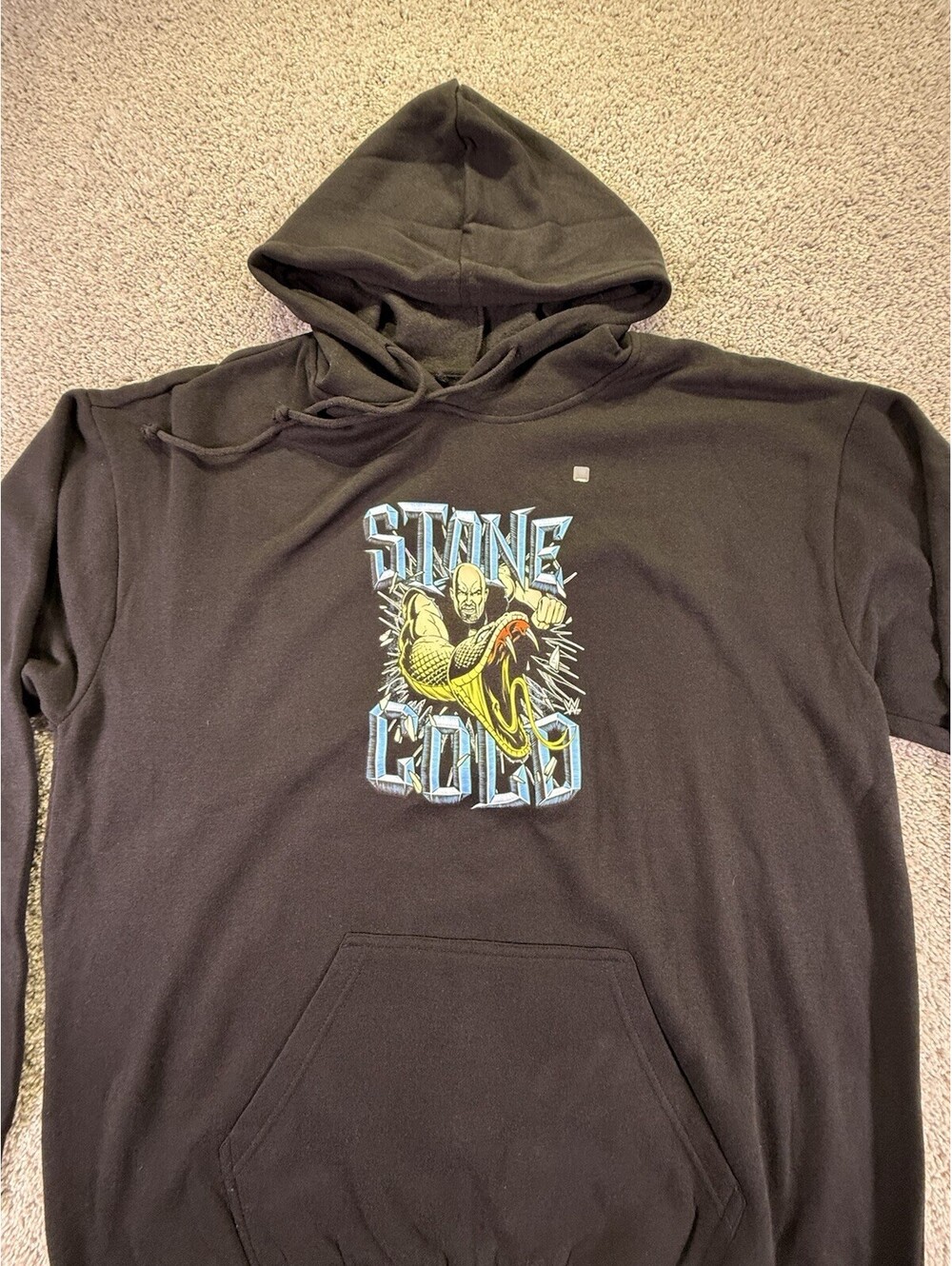 NWT WWE Stone Cold Steve Austin Black Hoodie Size 3X